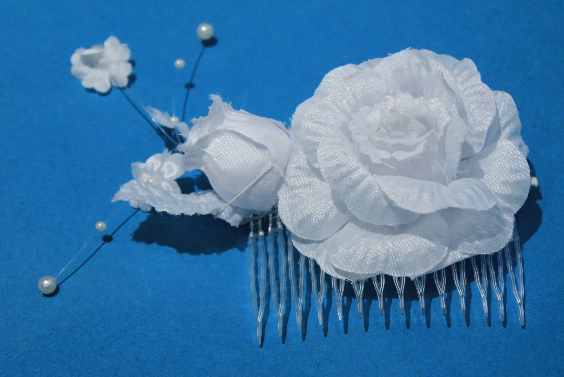 La Belleza Hair Comb for Women & Girls - Elegant Side Comb Hair Accessory, Tiara, Hair Ornament, Clips & Vines - Perfect for Weddings, Prom & Special Occasions