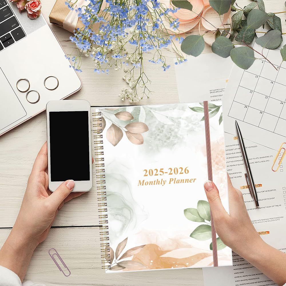 2025-2026 Monthly Planner - 18-Month Calendar from January 2025 to June 2026, 9