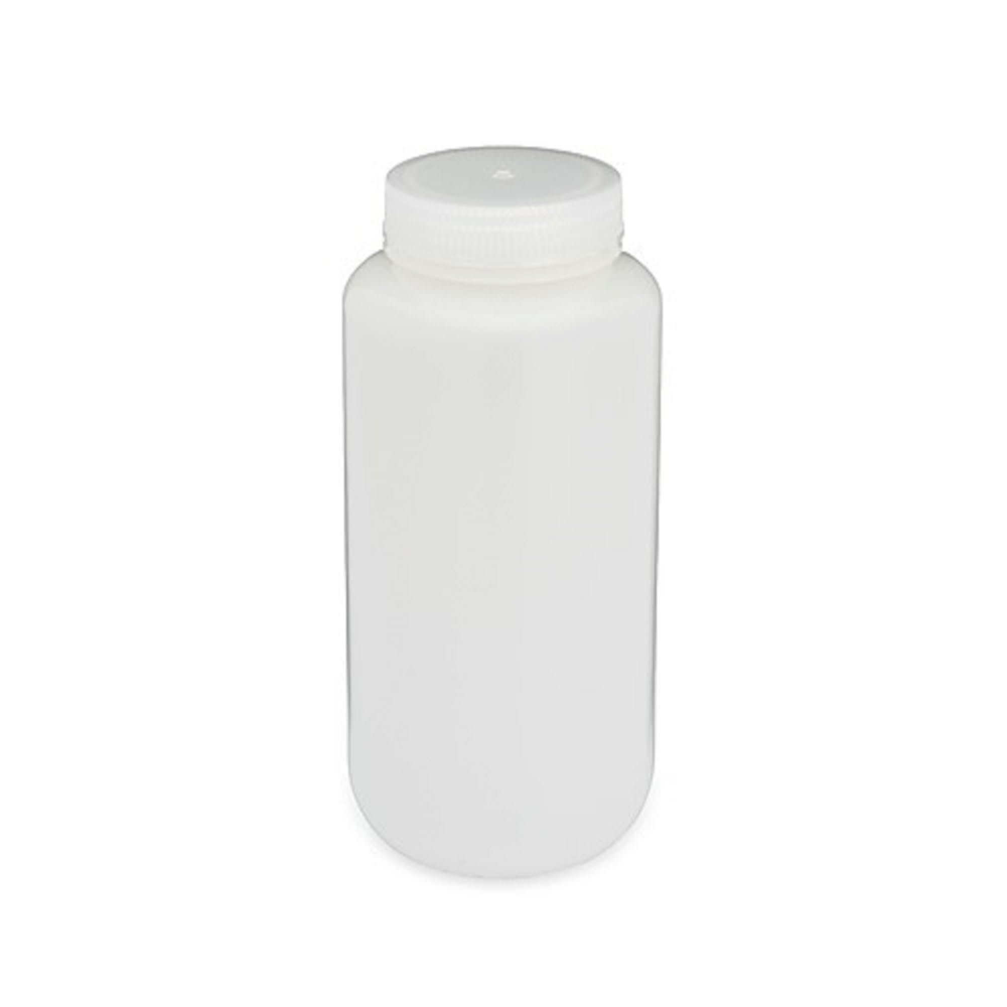 Natural Polypropylene Jar with White Polypropylene Unlined Cap - 16 oz (Pack of 112) | PLC-03715 | Ideal for Food Storage, Spices, Cosmetics & DIY Projects