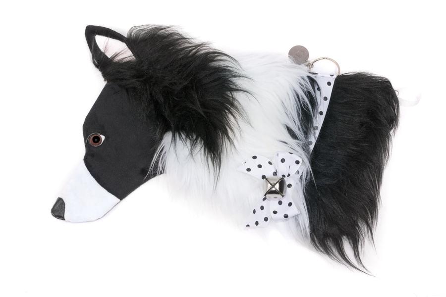 **Personalized Border Collie Christmas Stocking for Dogs - Festive Holiday Pet Gift for Pet Lovers (Perfect for Fireplace Mantel Decor & Pet Photo Ops)**
