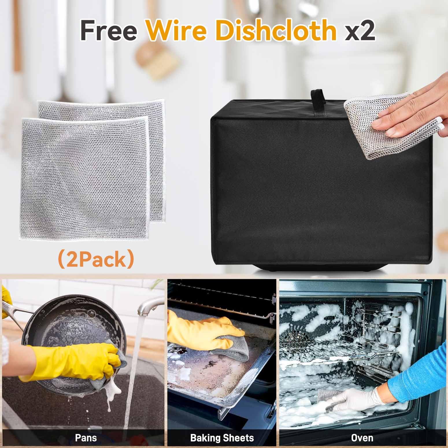 Heat-Resistant Waterproof Dust-Proof Toaster Oven Air Fryer Cover - Compatible with Breville Smart Oven Air Fryer Pro BOV900BSS & Nuwave Bravo - Perfect for Kitchen Countertop Protection & Appliance Maintenance