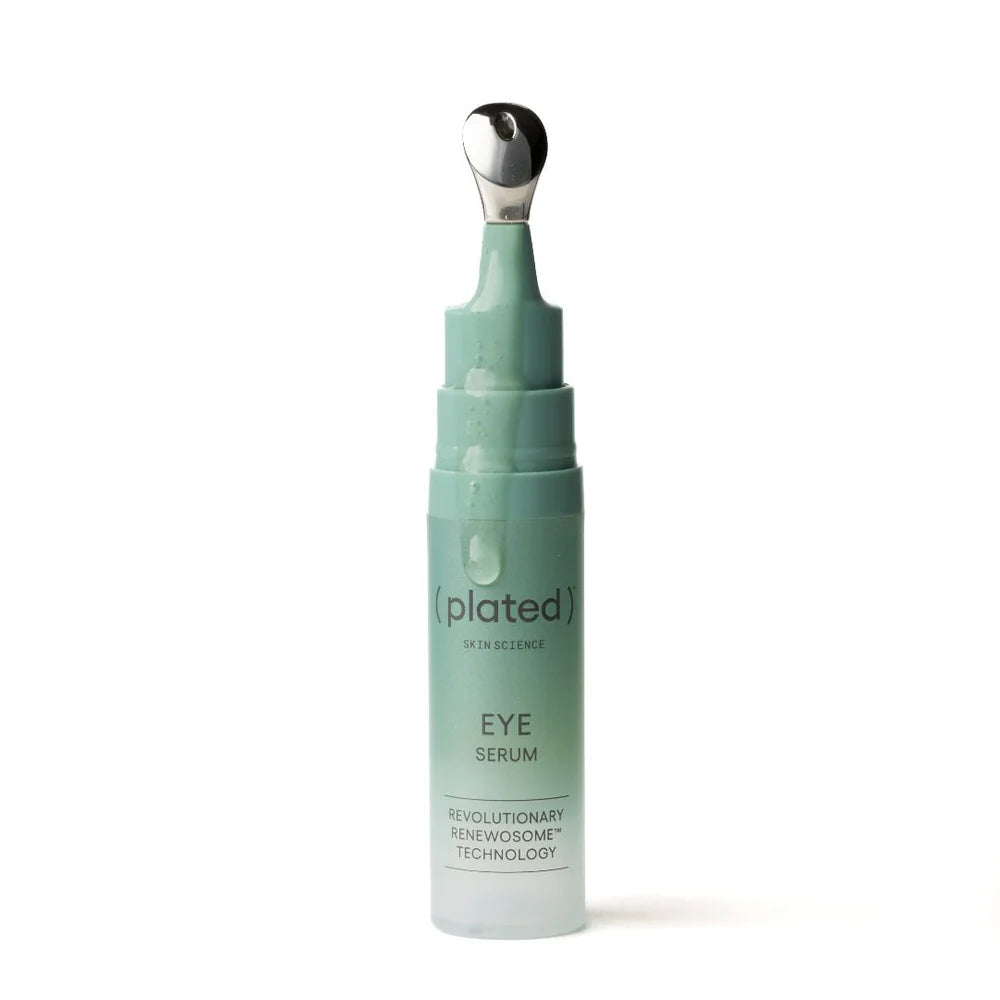 Plated Skin Science Eye Serum for Dark Circles & Wrinkles - Anti-Aging Eye Treatment for Brightening & Hydration - Perfect for Night & Day Skincare Routine