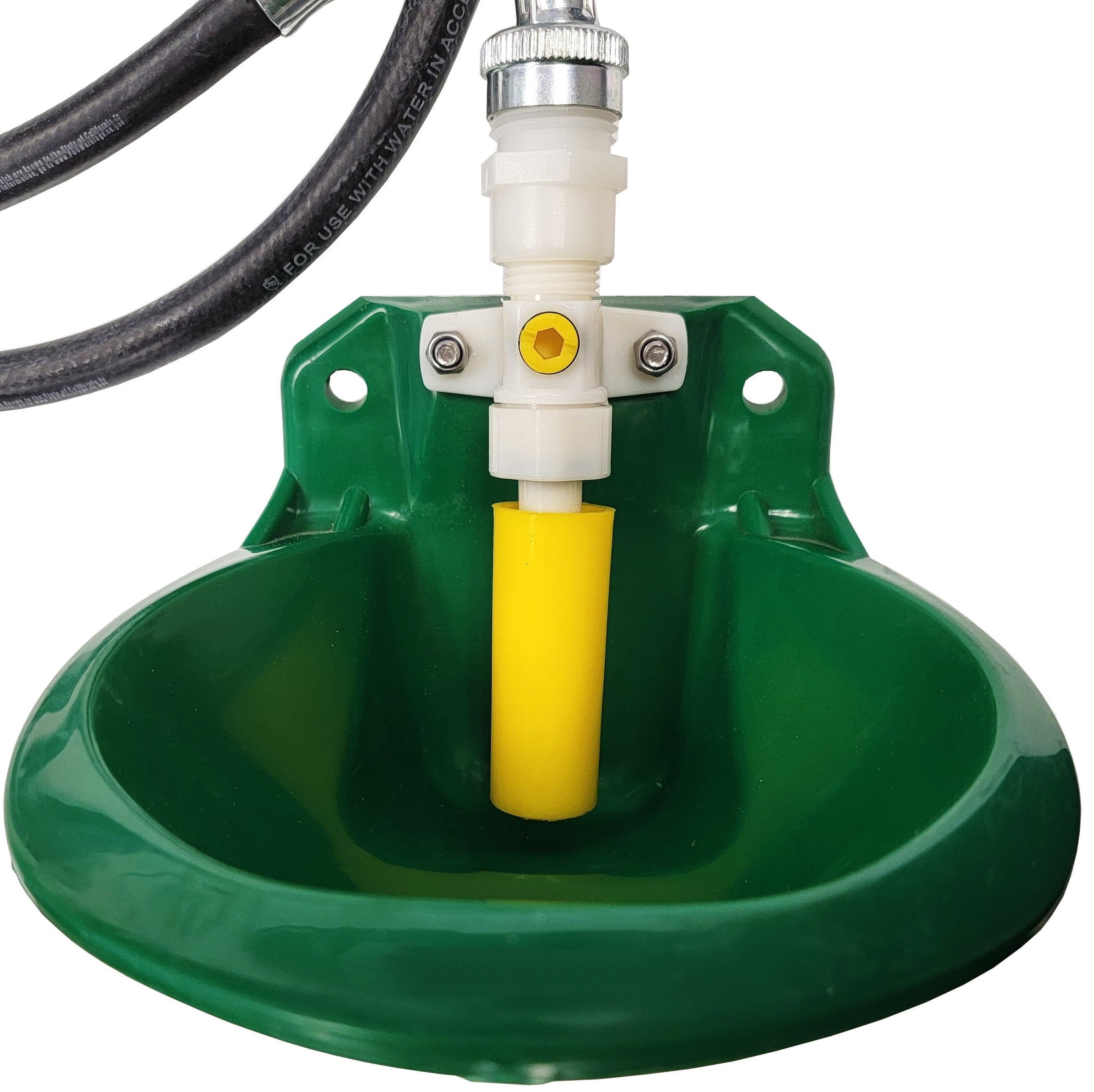 Rite Farm Automatic Livestock Waterer with Hose & Fittings - Durable Polyethylene Stock Tank for Cattle, Horses & Farm Animals - Perfect for Pastures, Barns & Outdoor Ranches