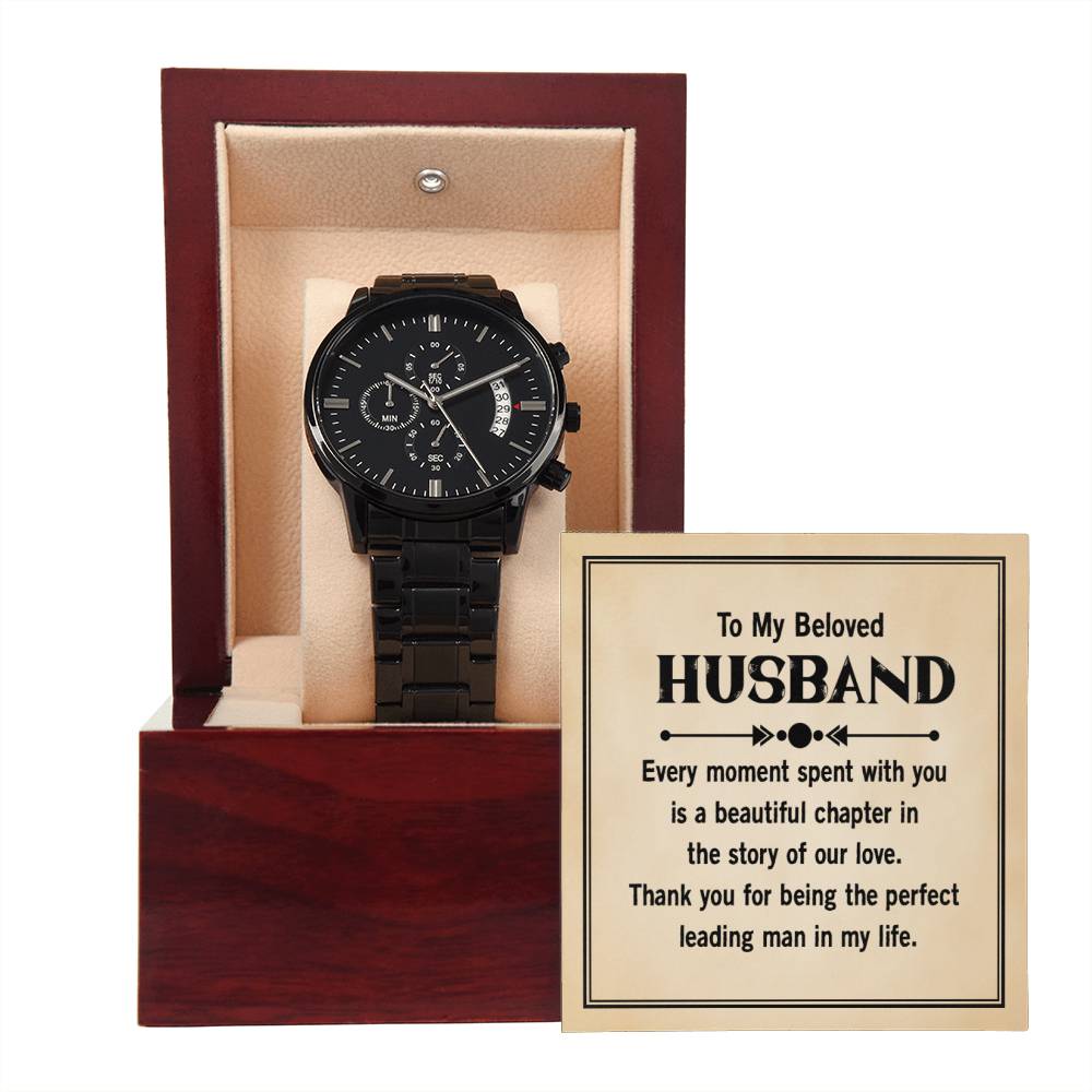 Stylish Men's Watch - Perfect Gift for Husband from Wife | Birthday, Anniversary Present for Him | Ideal for Daily Wear, Office & Special Occasions