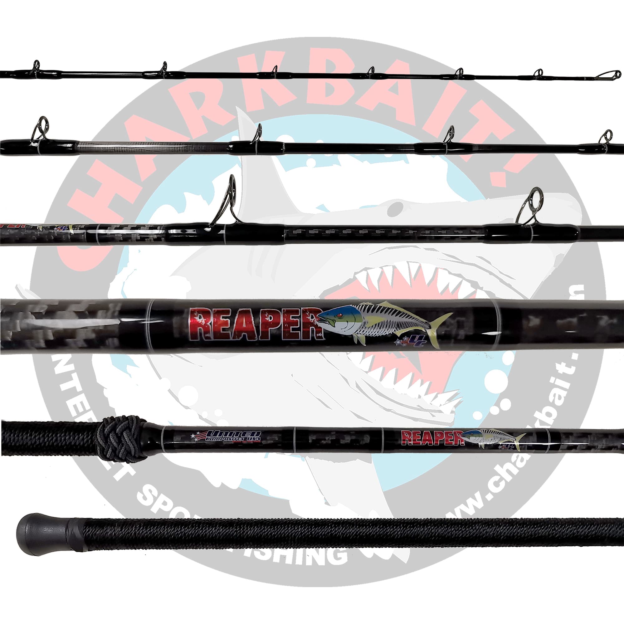 United Composites RGP Premium Surface Iron Rods - High-Performance Fishing Rods for Saltwater & Freshwater Angling | Perfect for Surfcasting, Trolling & Offshore Fishing