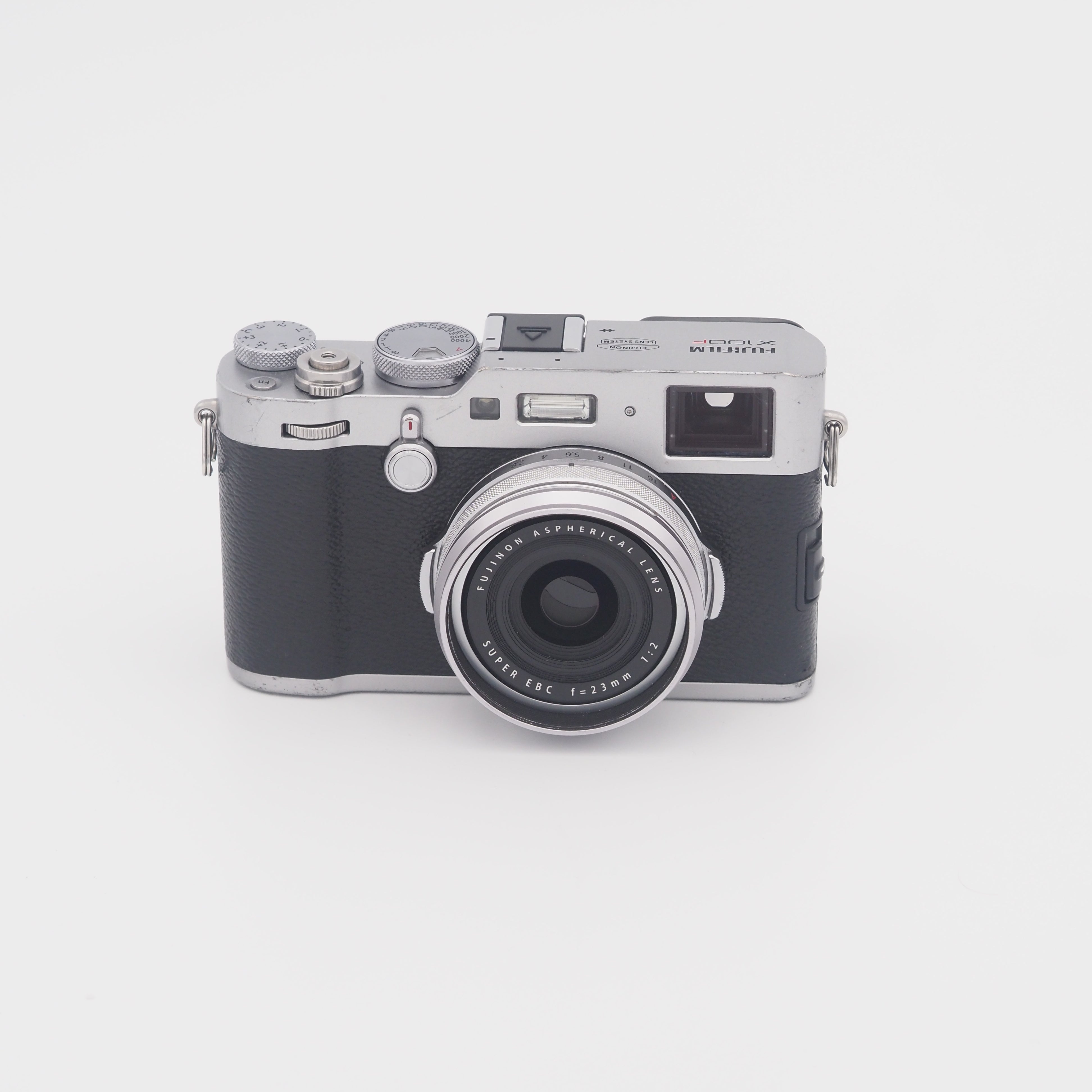 FUJIFILM X100F Digital Camera 24.3MP APS-C Sensor - Silver (Used/Pre-Owned) | Compact Travel & Street Photography Camera for Professionals & Enthusiasts