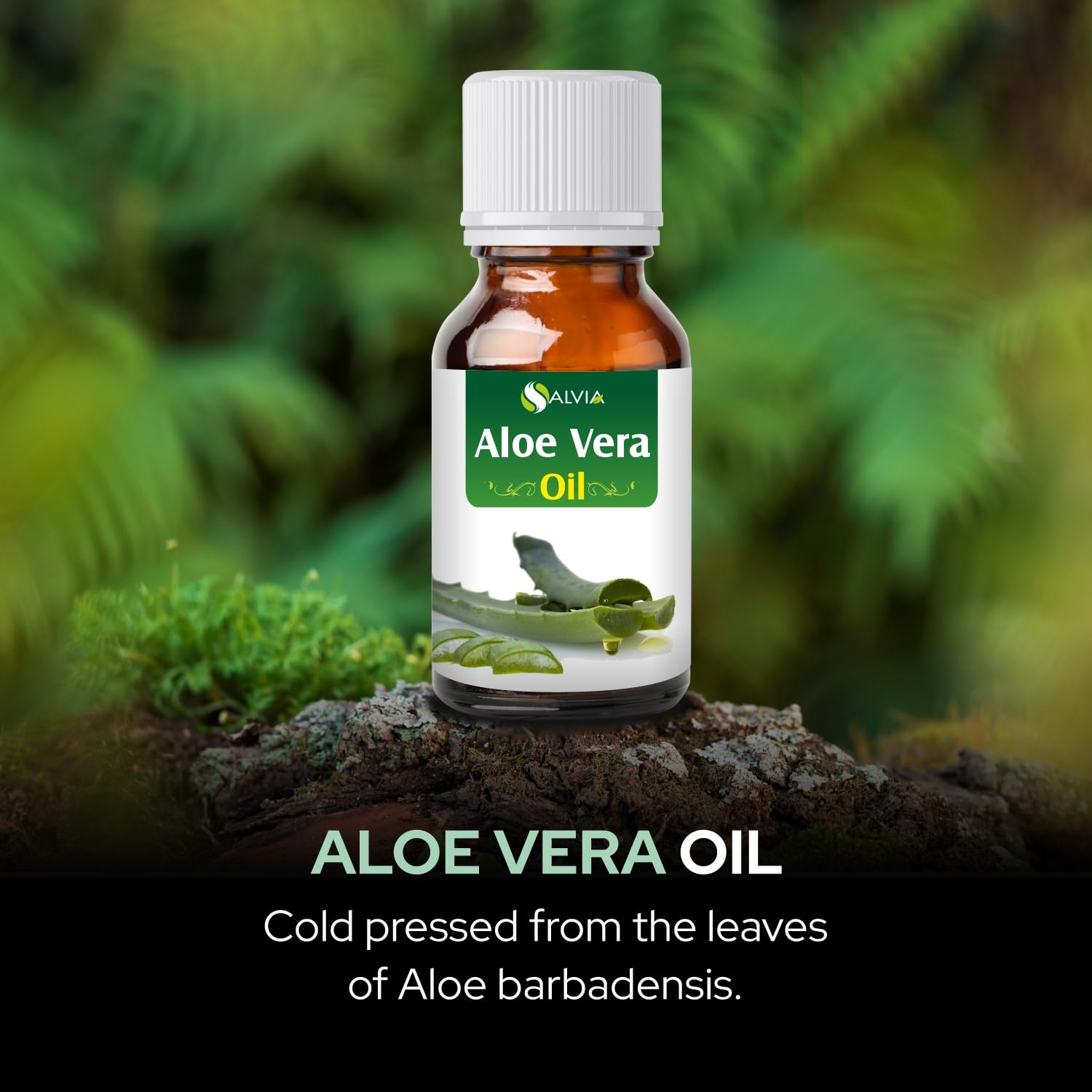 100% Pure Aloe Vera Oil - Undiluted Natural Carrier Oil for Skin & Hair (30ml) - Hydrating Moisturizer for Face, Body & Scalp Care