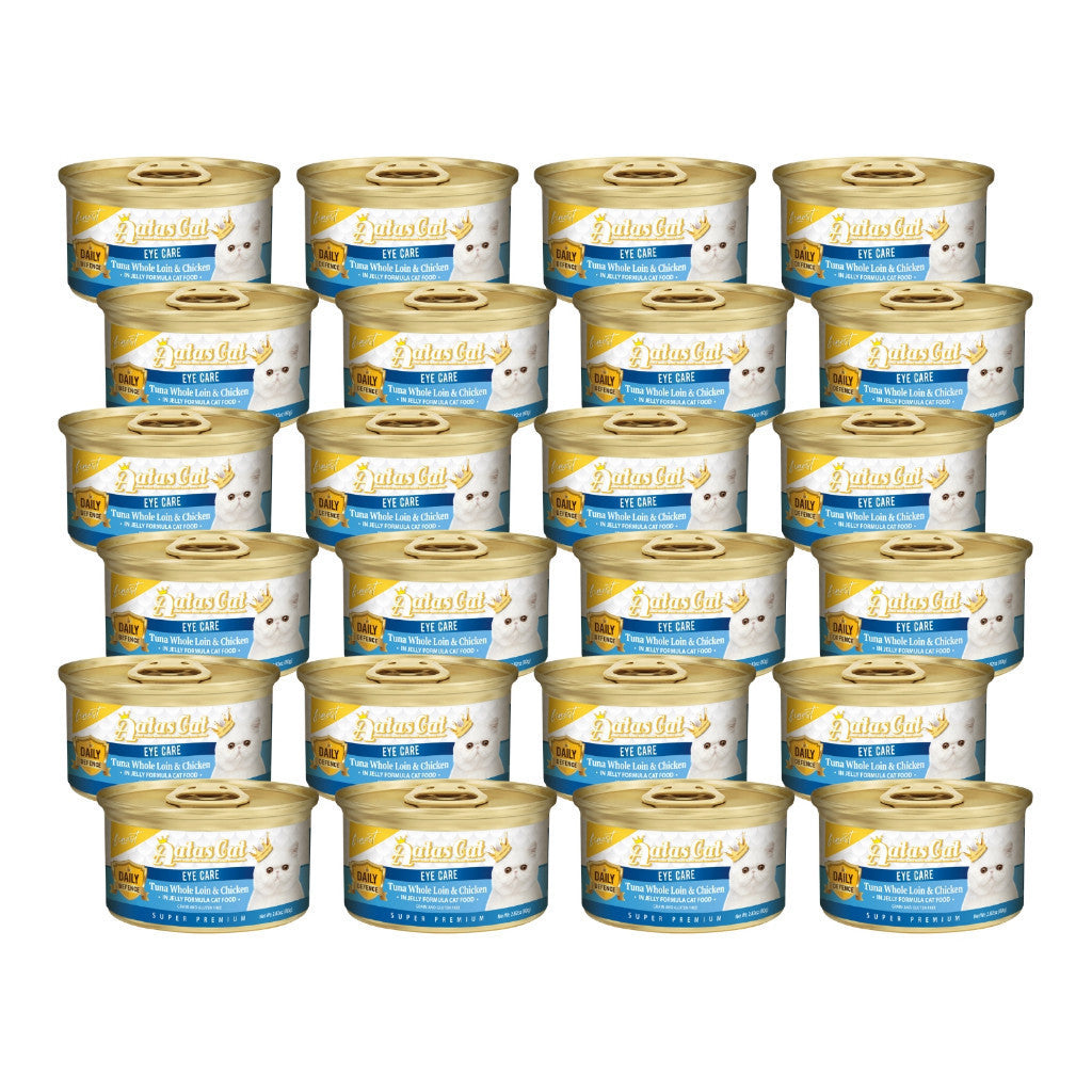[24-Pack] Aatas Premium Wet Cat Food Variety Bundle - Fruity Feast in Gravy & Diamond Dinner in Jelly - Complete Nutrition for Adult Cats - Perfect for Daily Meals, Weight Management & Picky Eaters