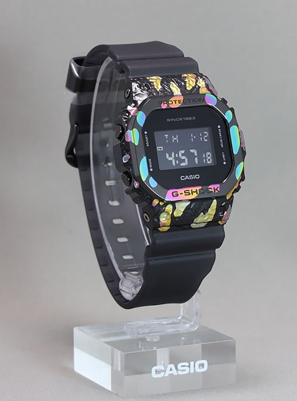 CASIO G-SHOCK GM-5640GEM-1JR 40th Anniversary Limited Edition Digital Watch - Adventure Stone Series, Shock Resistant, Waterproof 200M - Perfect for Outdoor Sports, Hiking & Collectors