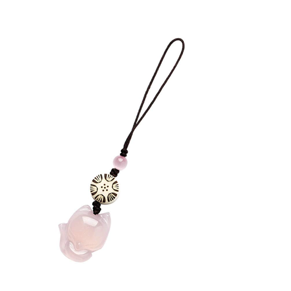 Balacoo Fox Phone Charm - Cute Cartoon Pendant for Phone Straps & Lanyards - Perfect for Keys & Decor