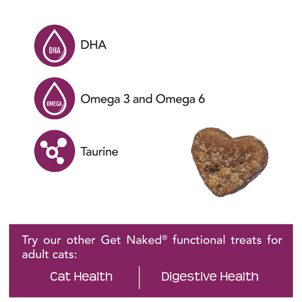 Naked Kitten Health Soft Treats - Delicious & Nutritious Cat Snacks for Training & Rewards | Perfect for Indoor & Outdoor Cats