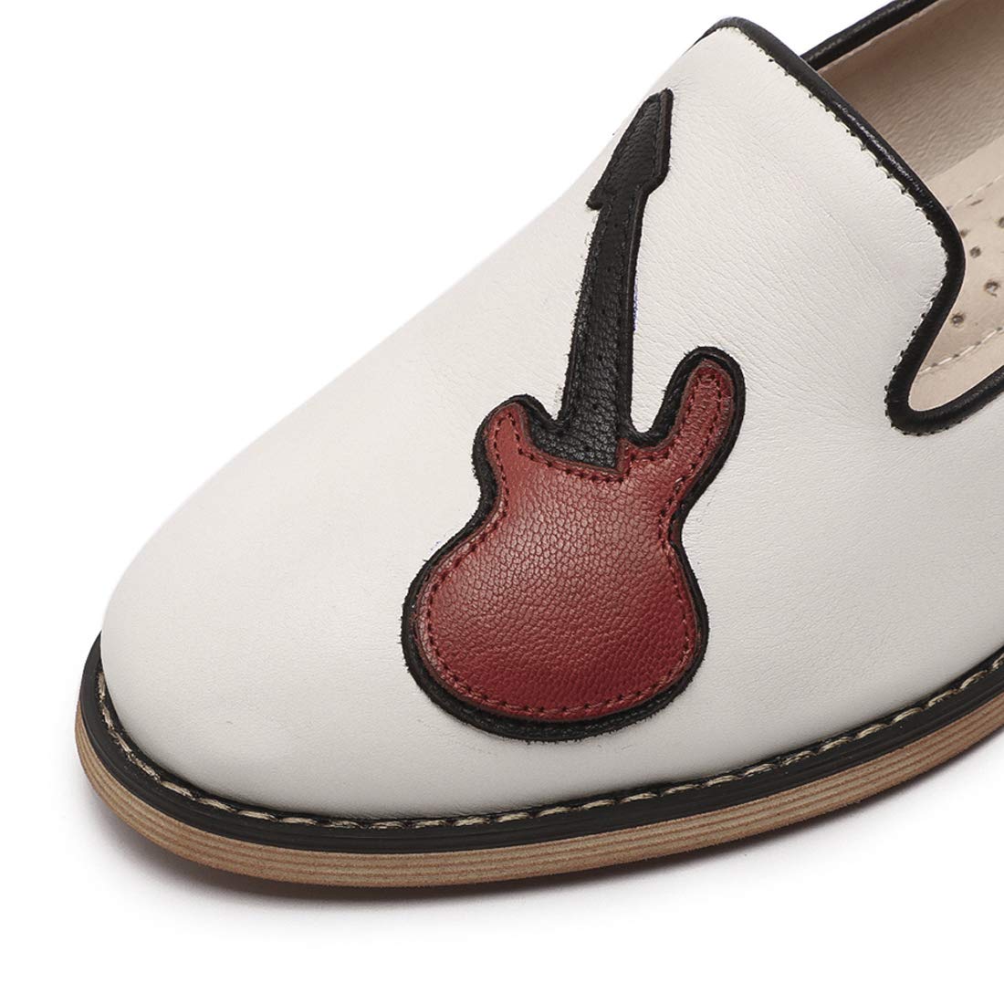 Women's Leather Penny Loafers Slip On Flats - Comfortable Casual & Office Shoes for Ladies - Perfect for Work, Travel & Everyday Wear