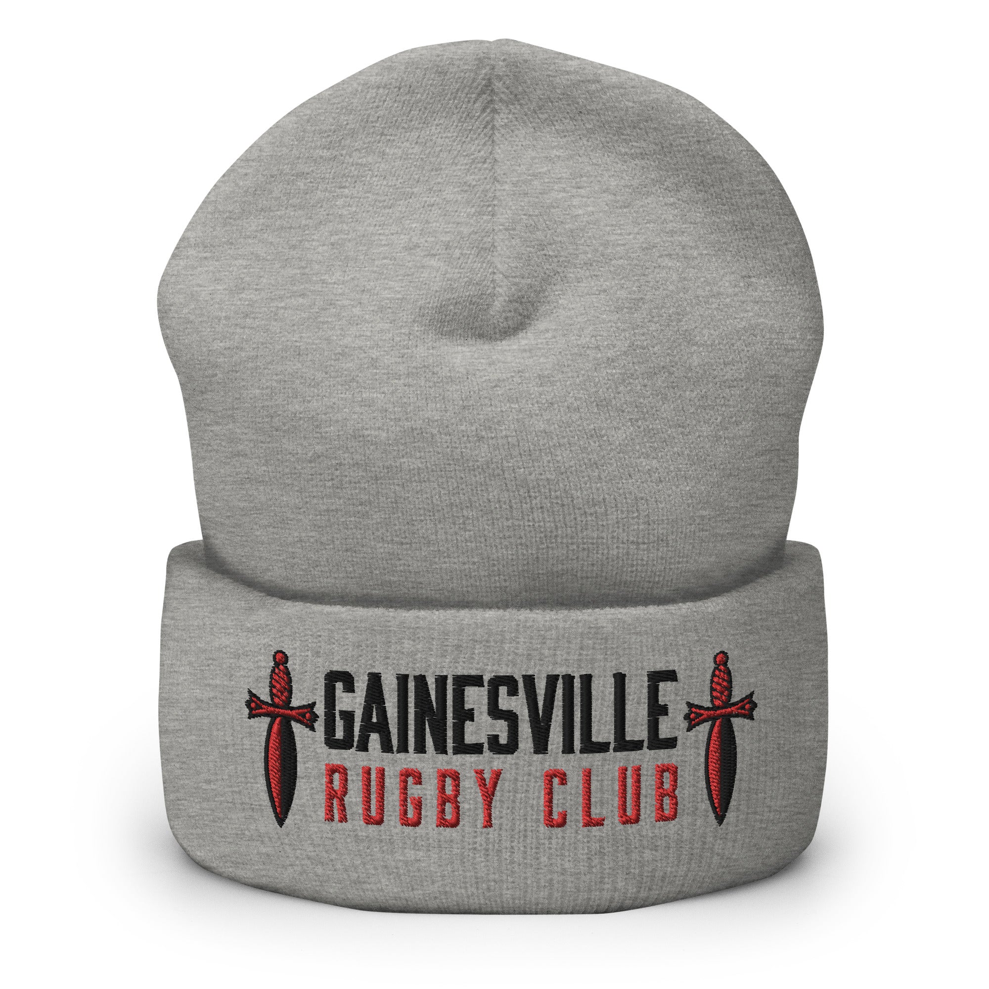 Gainesville Spartans RFC Cuffed Beanie - Warm Winter Knit Hat for Men & Women - Perfect for Rugby Fans, Outdoor Sports, and Cold Weather Activities