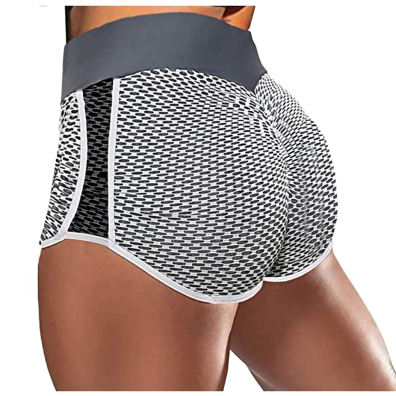 Posijego Women's Summer & Fall Cottagecore Shorts - Tummy Control Compression Pants for Office & Casual Wear - High Waisted Slimming Stockings Shorts for Everyday Comfort