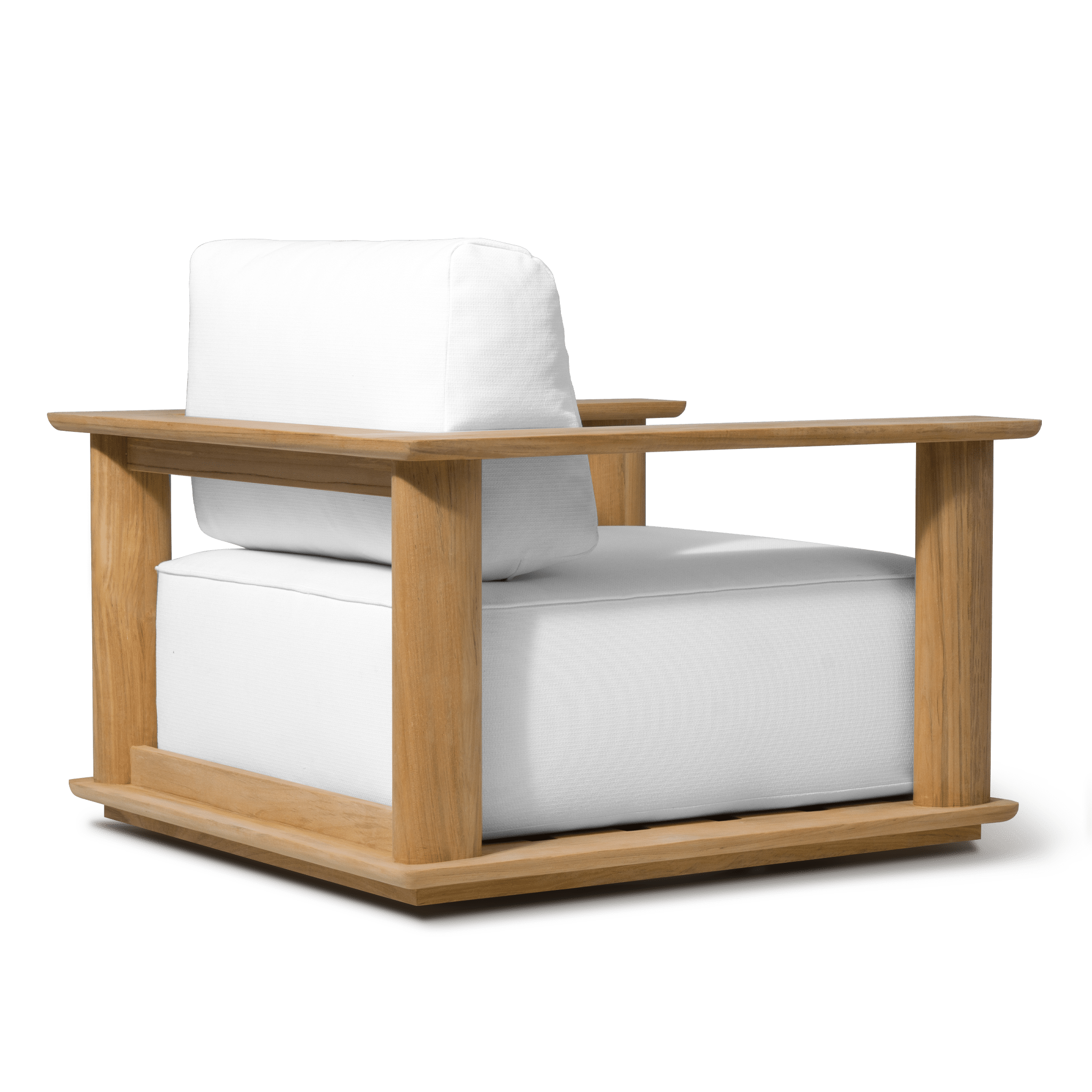 Premium Teak Wood Lounge Chair for Outdoor Patio - Waterproof & Weather-Resistant - Perfect for Poolside, Garden, or Deck Relaxation