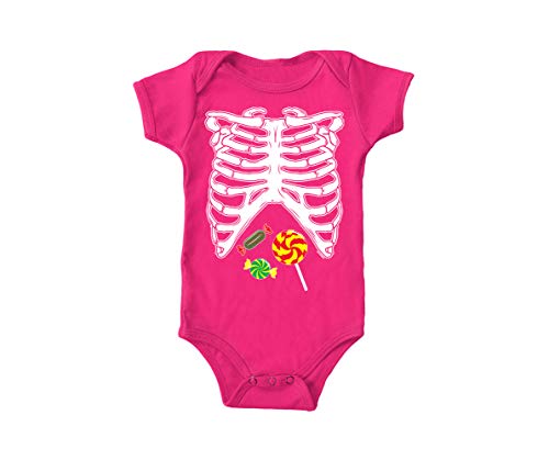 Bodysuit - Skeleton Costumes Candy - Pink