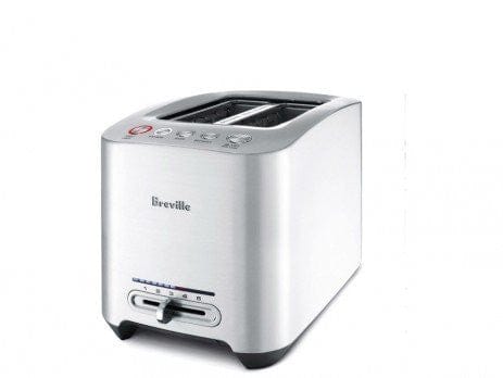 Breville Die Cast 2-Slot Smart Toaster - Stainless Steel, Extra-Wide Slots, 6 Shade Settings - Perfect for Bagels, Artisan Bread & Quick Breakfasts