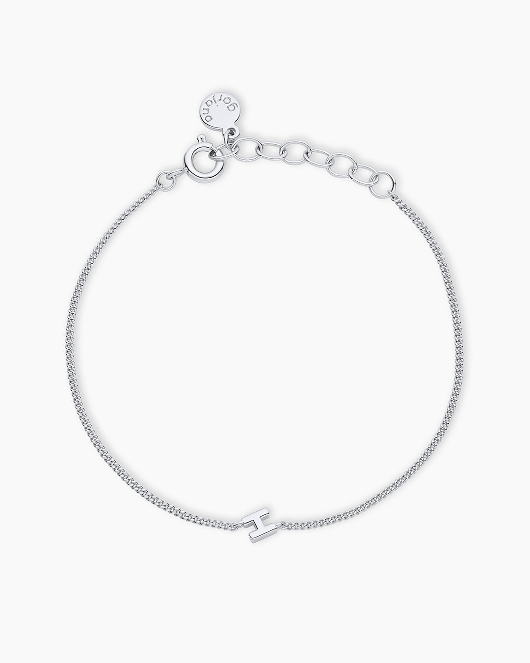 Wilder Mini Alphabet Bracelet - Personalized Initial Letter Bracelet for Women & Girls - Trendy Stackable Jewelry for Everyday Wear & Gifts