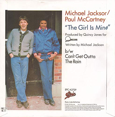 Michael Jackson & Paul McCartney - The Girl is Mine / Can't Get Outta The Rain 7