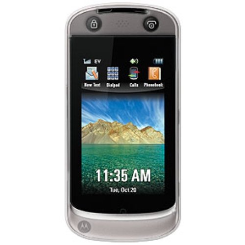 Amzer Crystal Hard Case for Motorola Crush W835 - Clear Protective Cover for Daily Use
