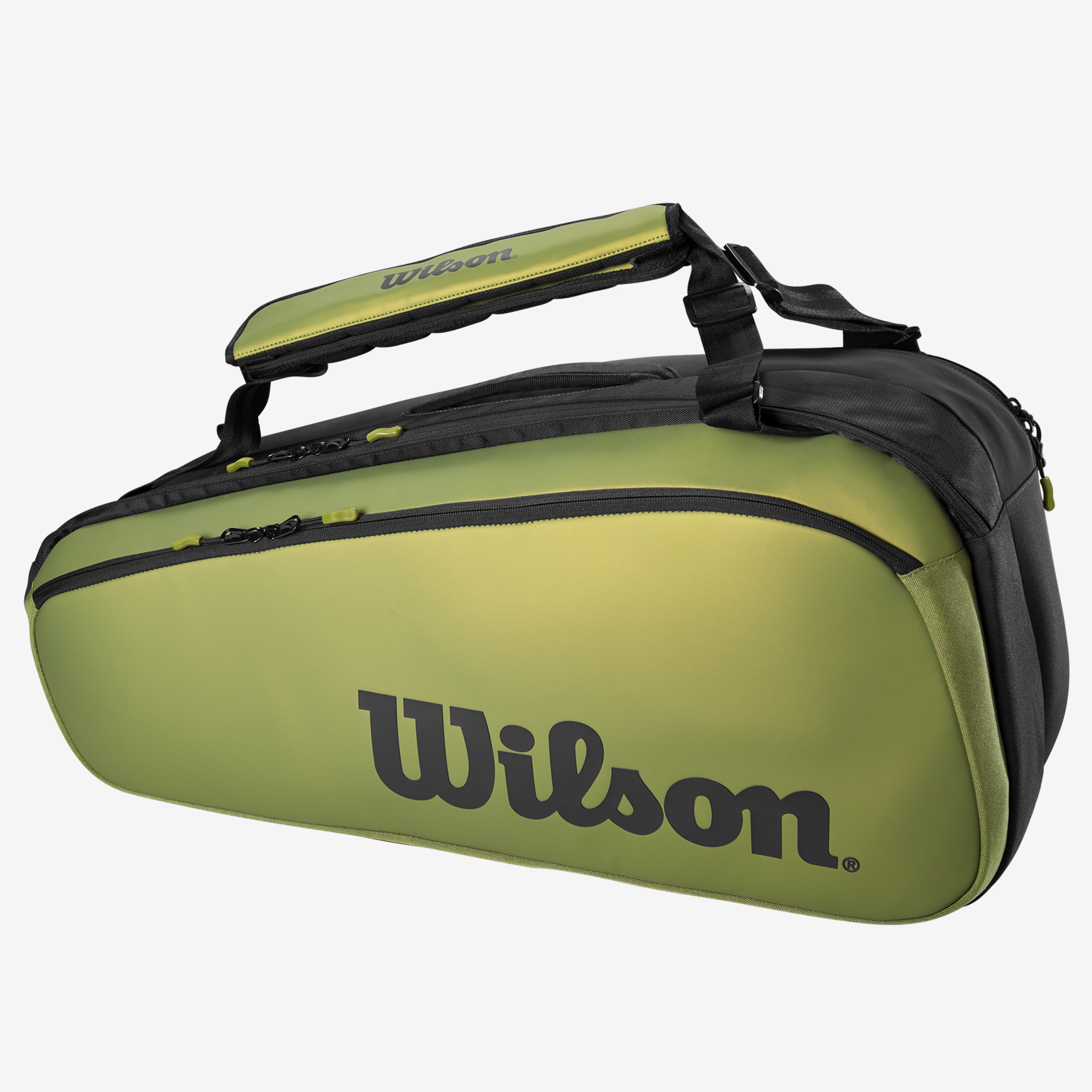 Wilson Super Tour Blade v8 9-Pack Tennis Bag - Premium Tennis Gear for Players & Coaches - Perfect for Tournaments, Practice & Travel
