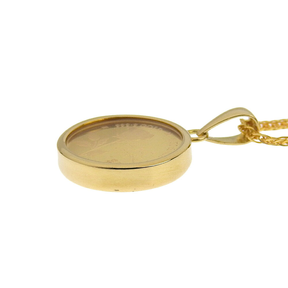 18K Gold 1/30 Ounce Coin Necklace for Women - Elegant Minimalist Jewelry Gift for Birthday, Anniversary & Valentine's Day - Perfect for Everyday Wear & Special Occasions