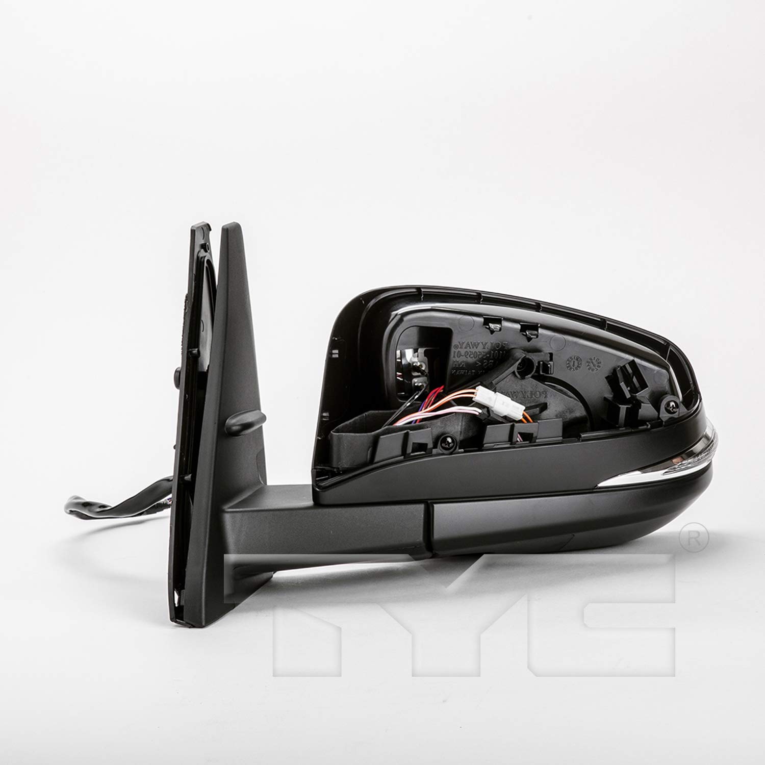 Power Heated Side Door View Mirror with Puddle Light & Turn Signal - Compatible with Toyota 4Runner 2014-2016 (Left Driver Side) | Enhanced Safety & Visibility for Night Driving & Parking