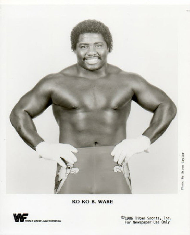 1986 Ko Ko B. Ware Wrestling Action Figure - Vintage Collectible Toy for Wrestling Fans & Nostalgic Gift Idea - Perfect for Display, Collections & Wrestling Memorabilia Enthusiasts