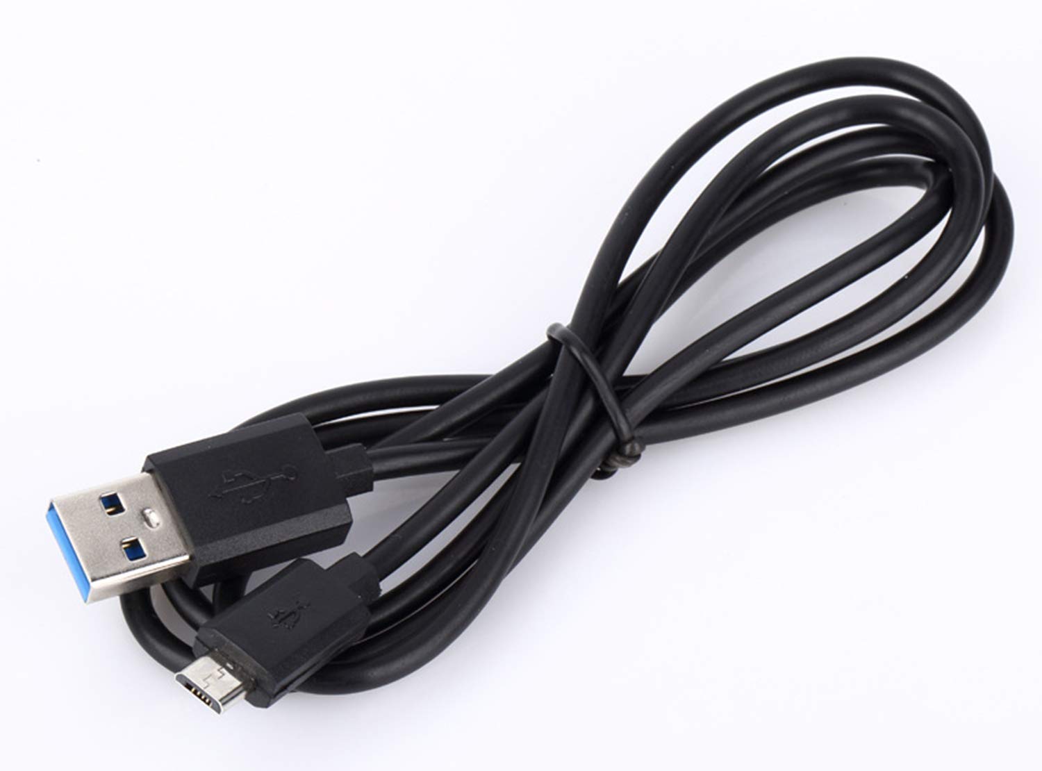 Fast Charging Micro-USB Cable 5ft - High-Speed Charger Cord for Wireless Bluetooth Speakers, Headphones, Headsets & Earphones (Black & Blue) | Perfect for Home, Office & Travel Use