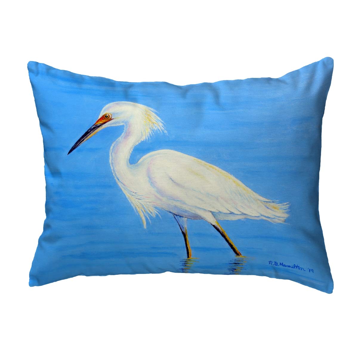 Betsy Drake NC1087 Decorative Throw Pillow 16x20 Inches Multi-Color - Perfect for Sofa, Bed, Couch & Home Decor
