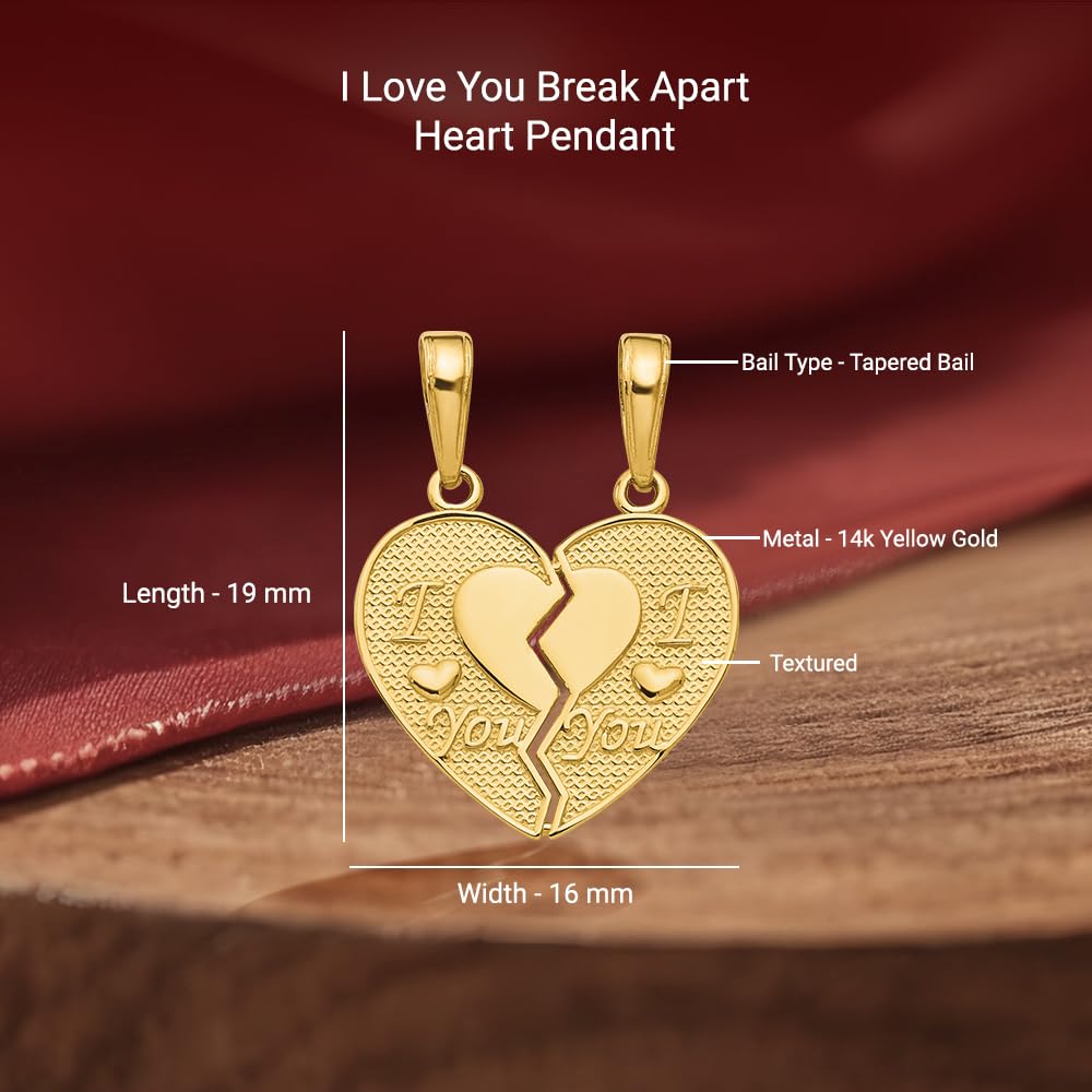 14K Yellow Gold 