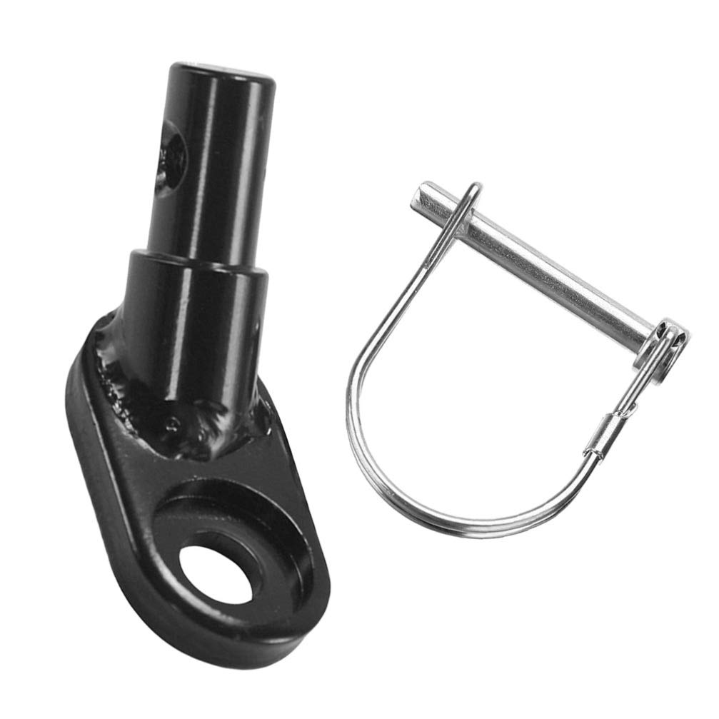 Universal Bike Trailer Coupler Hitch - Aluminum Alloy Bicycle Trailer Hitch Adapter with S Hooks for Tow Truck Accessories | Durable Metal Linker for Kids Cargo & Pet Bike Trailers | Perfect for Family Cycling, Grocery Hauling & Outdoor Adventures