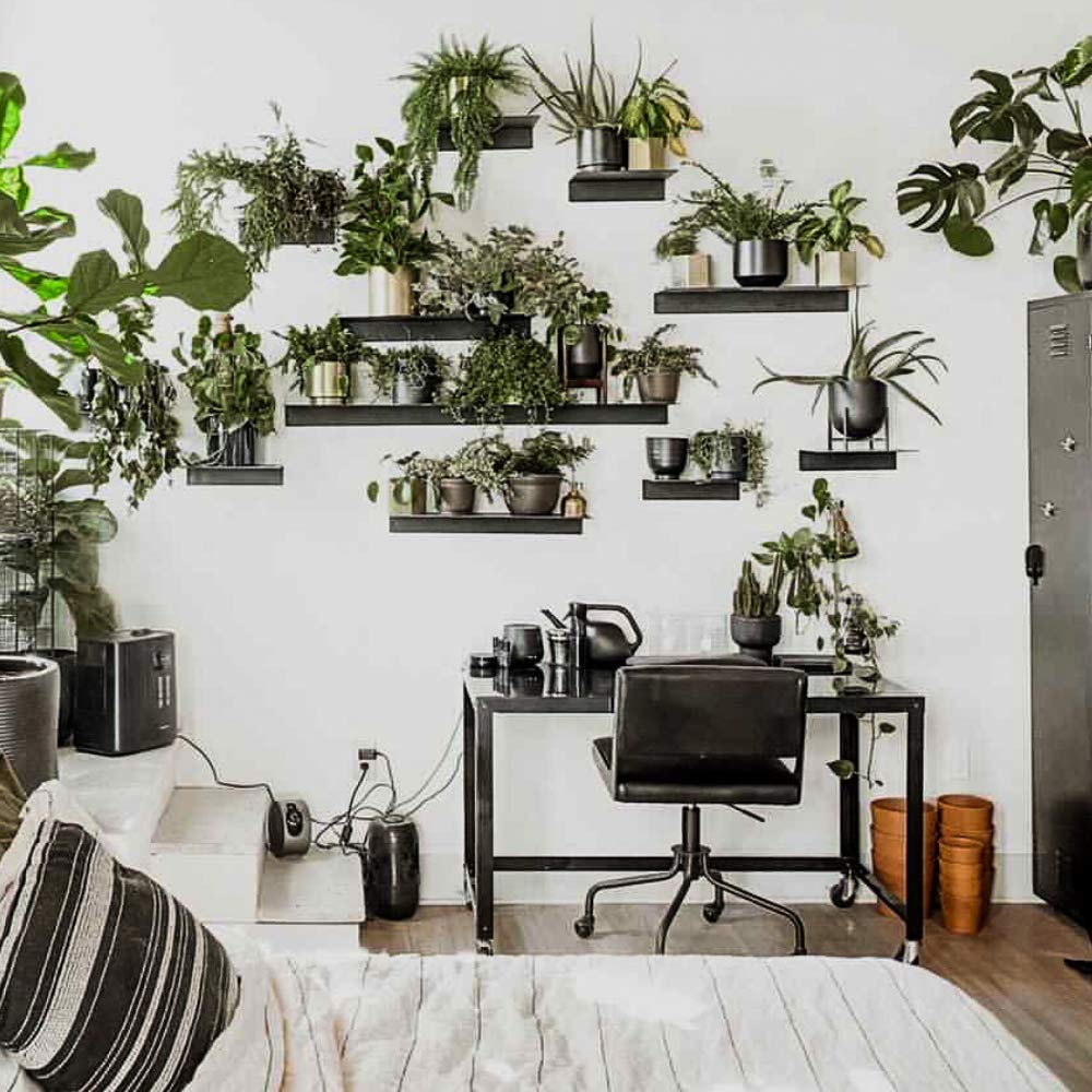 DIY CARTEL USA-Made Heavy Duty Linear Floating Shelf - 48x8 Inch Raw Steel Industrial Wall Shelf for Modern & Rustic Home Decor | Perfect for Living Room, Kitchen, Bathroom Storage & Display