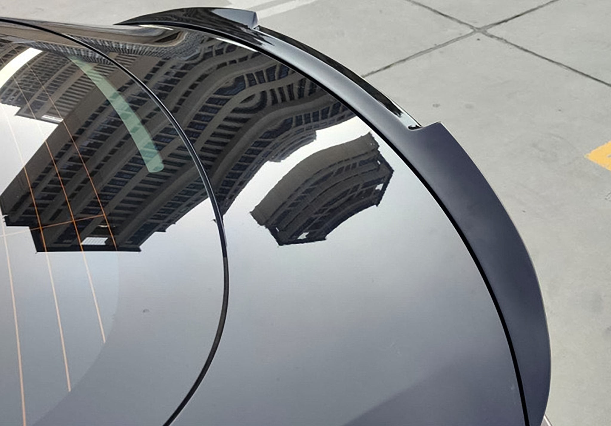 RZ Style Trunk Lip Spoiler for Tesla Model 3 Highland 2024+ - Carbon Fiber Rear Spoiler - Enhance Aerodynamics & Sporty Look - Perfect for Street Racing & Car Shows