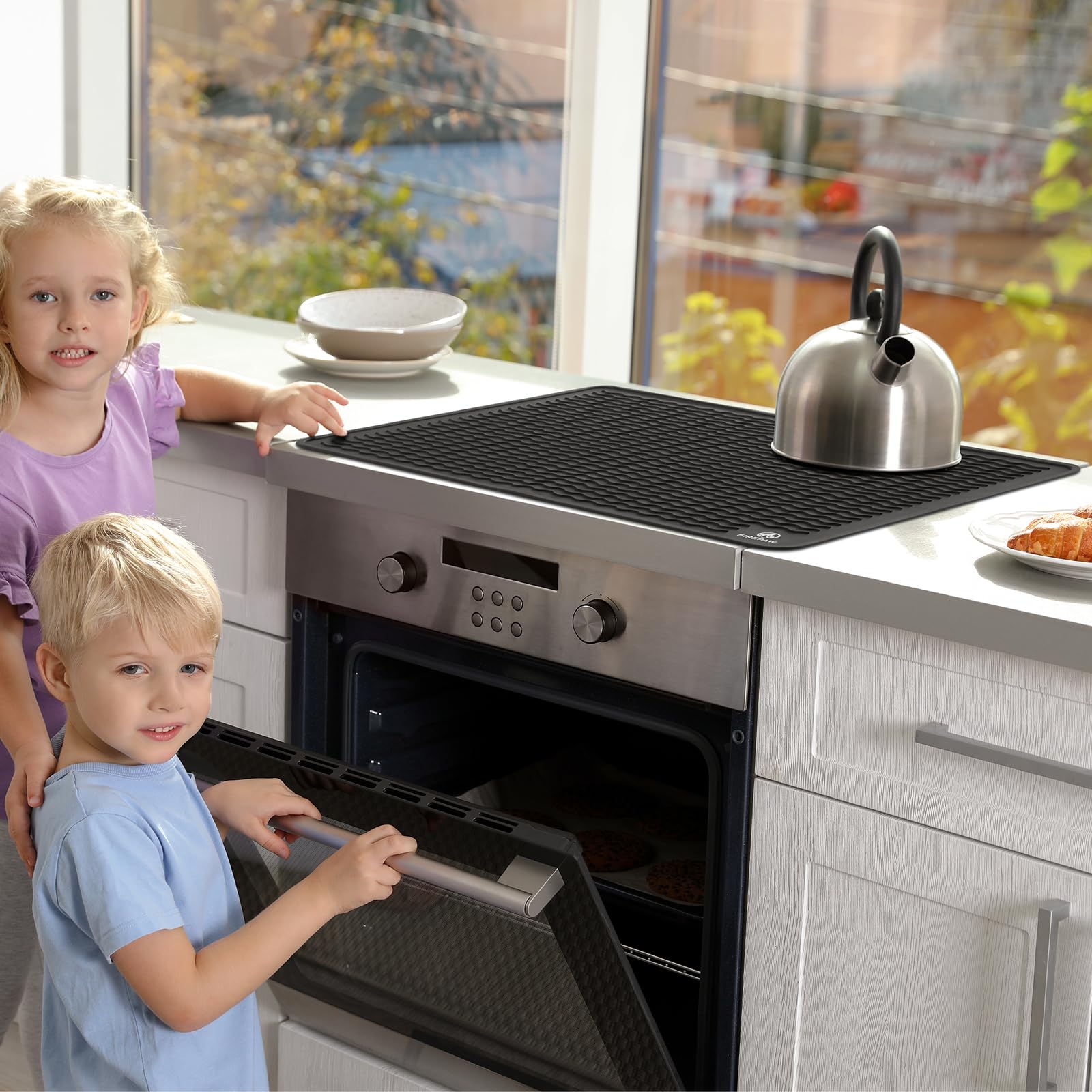 PAWBOSE Silicone Stove Top Cover - Extra Large 28