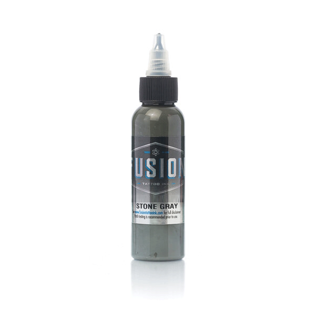 Premium Stone Gray Fusion Ink - 1 oz Bottle for Calligraphy, Art & DIY Projects - High-Quality Waterproof Ink for Pens, Markers & Crafting