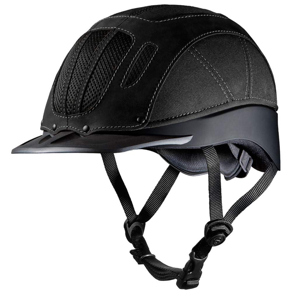 Troxel Sierra Rugged Horse Riding Helmet - Low-Profile, Self-Adjustable Equestrian Safety Helmet for Trail Riding, Show Jumping & Western Riding