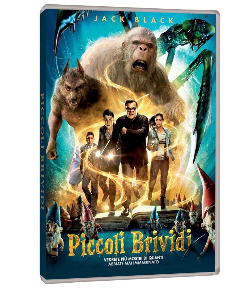 Goosebumps DVD Italian Import [Region Free] - Horror Movie Collection for Kids & Teens, Perfect for Family Movie Nights and Halloween Parties