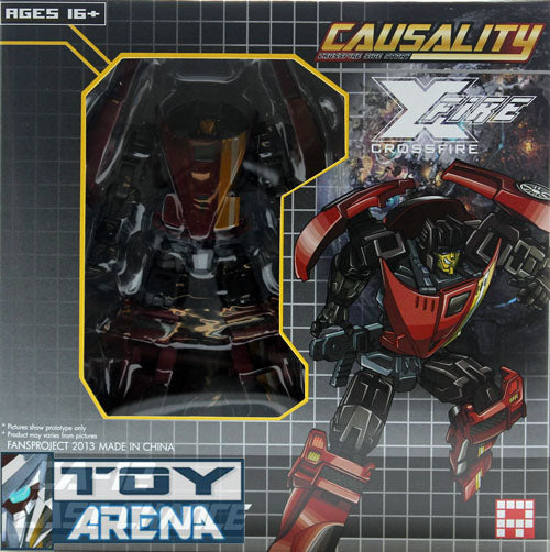 FansProject Causality CA-12 Last Chance Transformers-Style Action Figure – Collectible Robot Toy for Fans & Display    Perfect for collectors, gifts, and transforming robot enthusiasts – great for display shelves, fan conventions, and imaginative play.