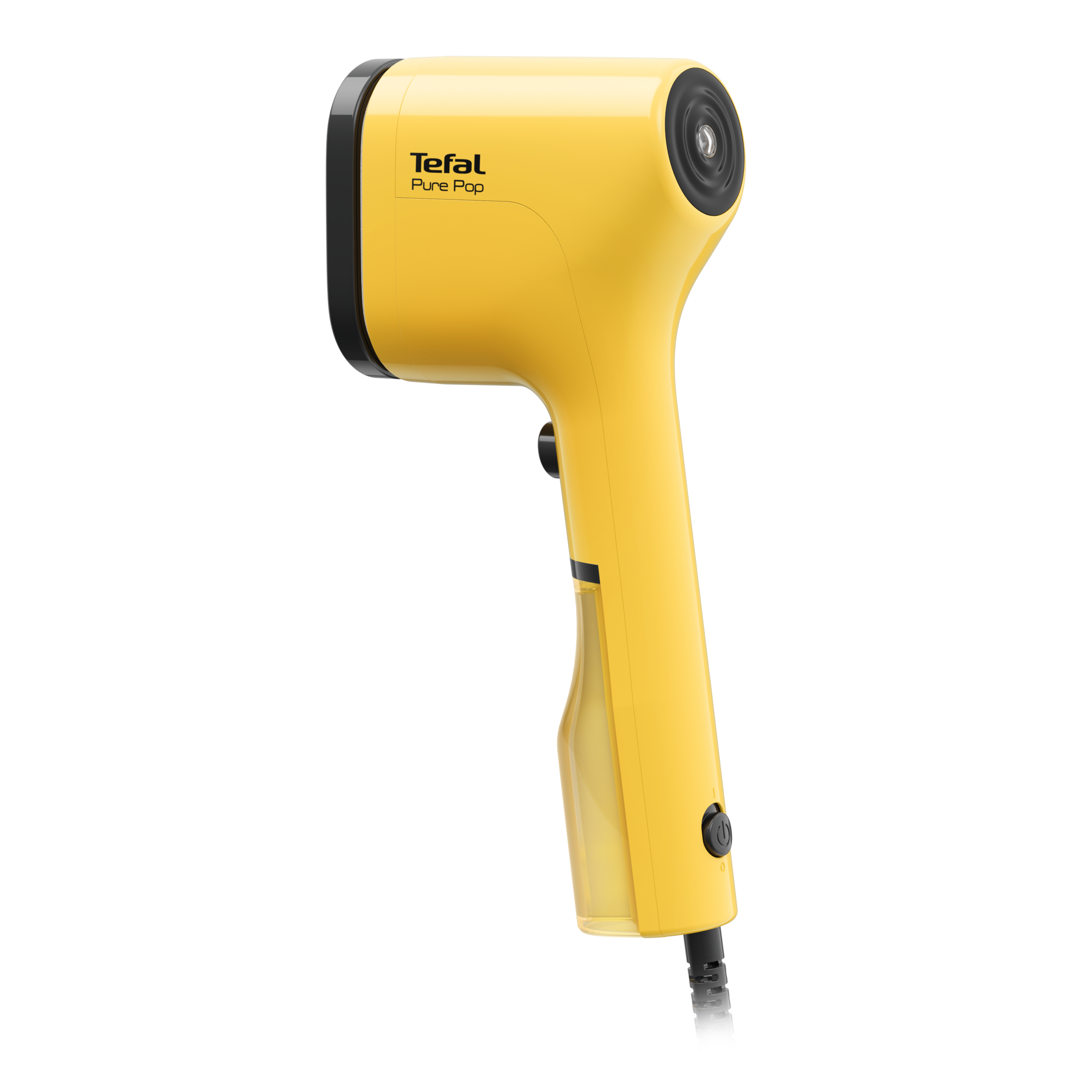Tefal Pure Pop DT2026 Handheld Garment Steamer - User Manual & FAQs Included - Sunshine Yellow - Perfect for Travel, Home & Office Clothes Wrinkle Removal