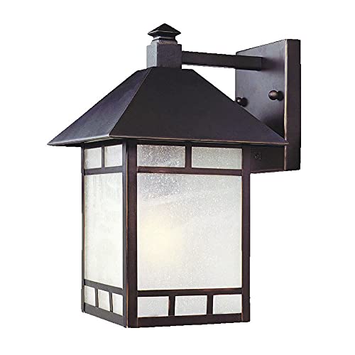 Acclaim 9012ABZ Bronze/Dark Outdoor Wall Light Fixture - Weatherproof Exterior Sconce for Porch, Patio & Garage Lighting