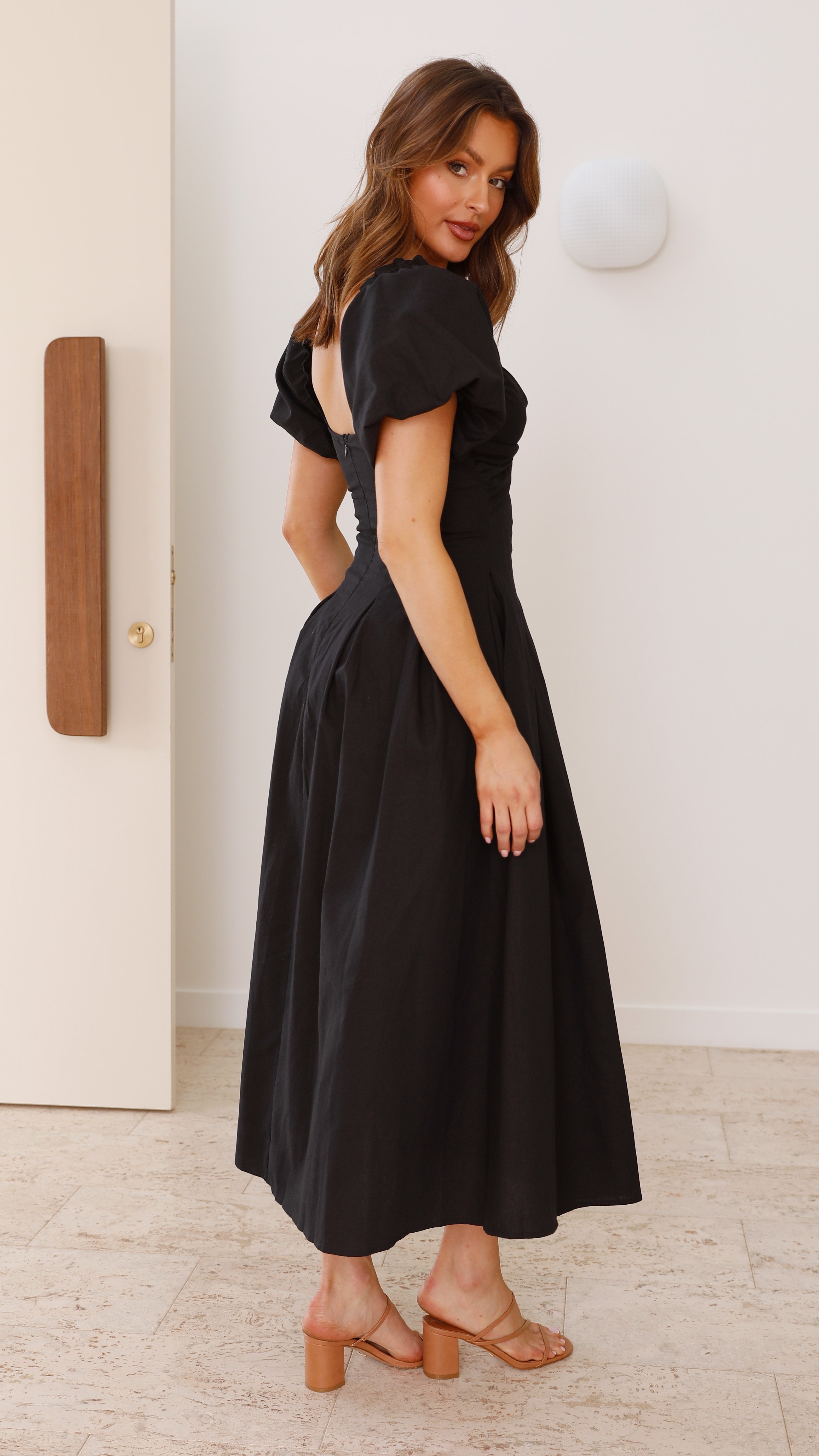 Christina Maxi Dress - Elegant Black Long Dress for Women | Perfect for Weddings, Parties & Summer Outfits