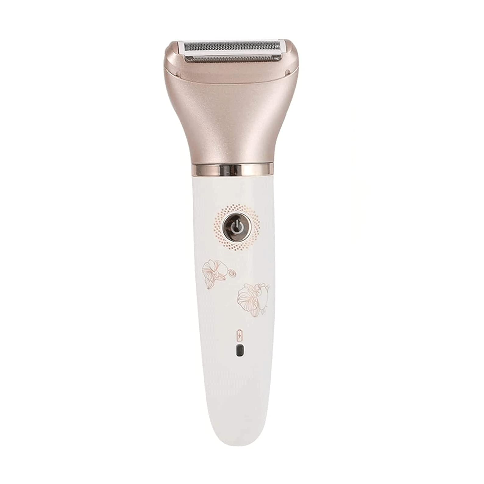 2 in 1 Electric Epilator & Hair Shaver for Women - Waterproof USB Rechargeable Ladies Hair Trimmer & Remover - Perfect for Legs, Underarms, Bikini Line & Full Body Hair Removal at Home or Travel