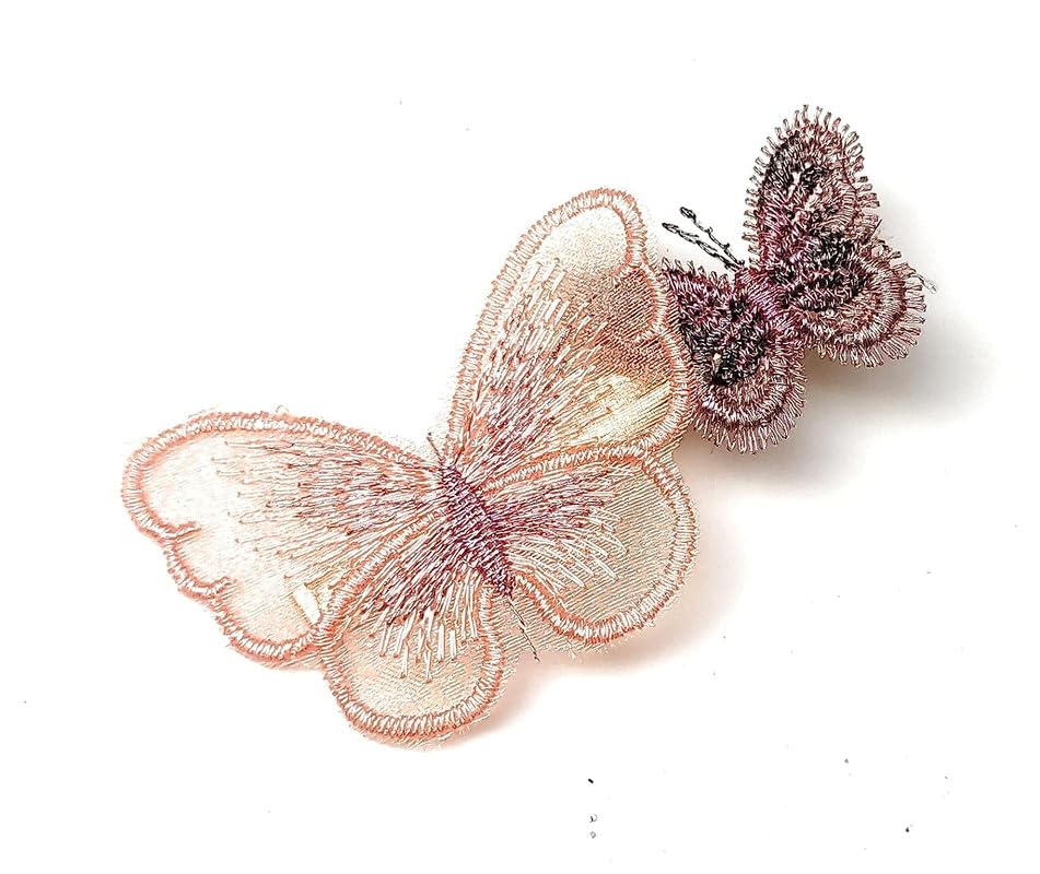 LYTIX 12pcs Colorful 3D Butterfly Hair Clips for Girls - Cute Mesh Hair Barrettes for Kids, Toddlers & Babies - Perfect for School, Parties & Everyday Hairstyles