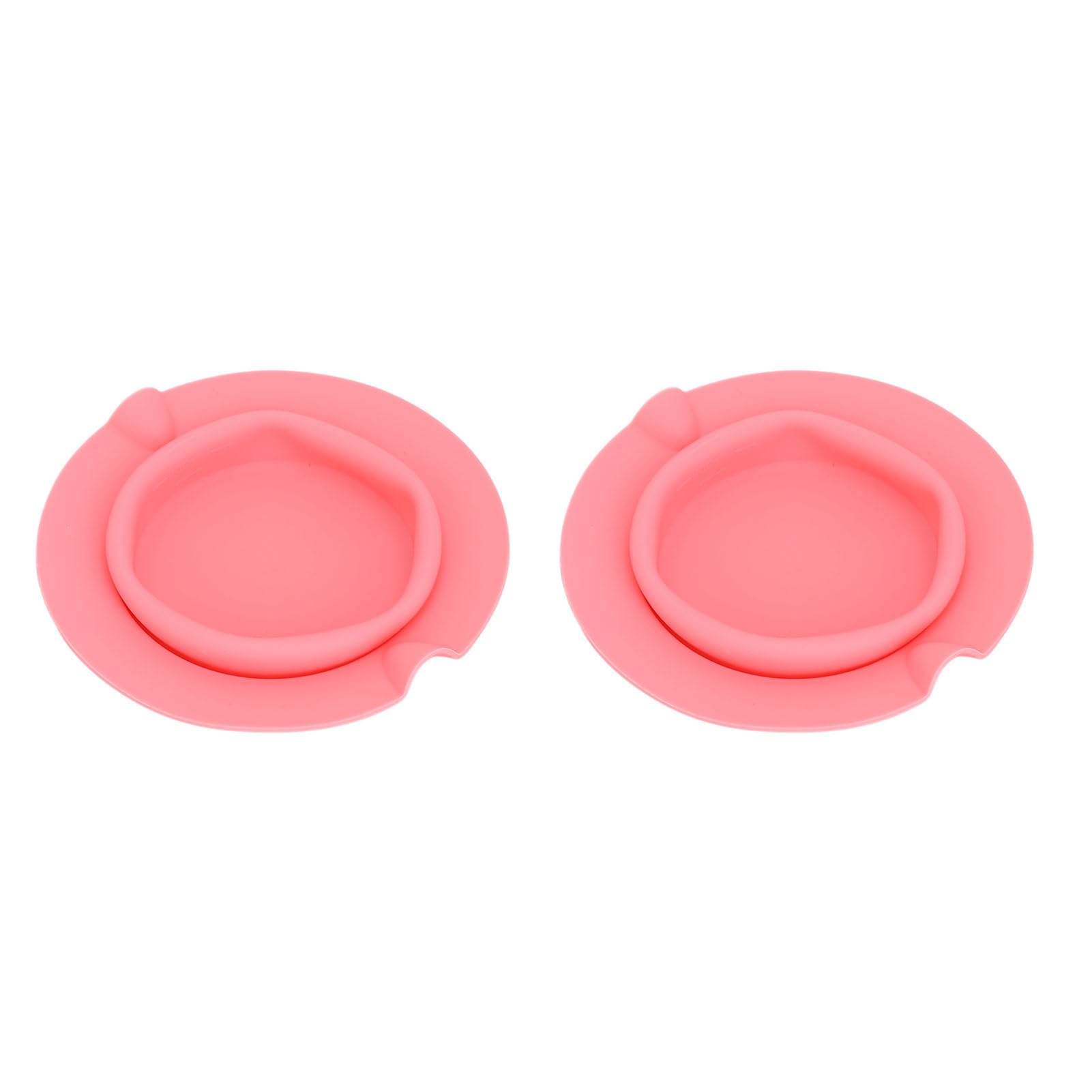 2pcs 400ML Silicone Wax Warmer Liner Bowl - Non Stick Wax Melting Pot for Wax Heating, Reusable Wax Warmer Replacement - Perfect for DIY Hair Removal, Candle Making & Beauty Salon Use