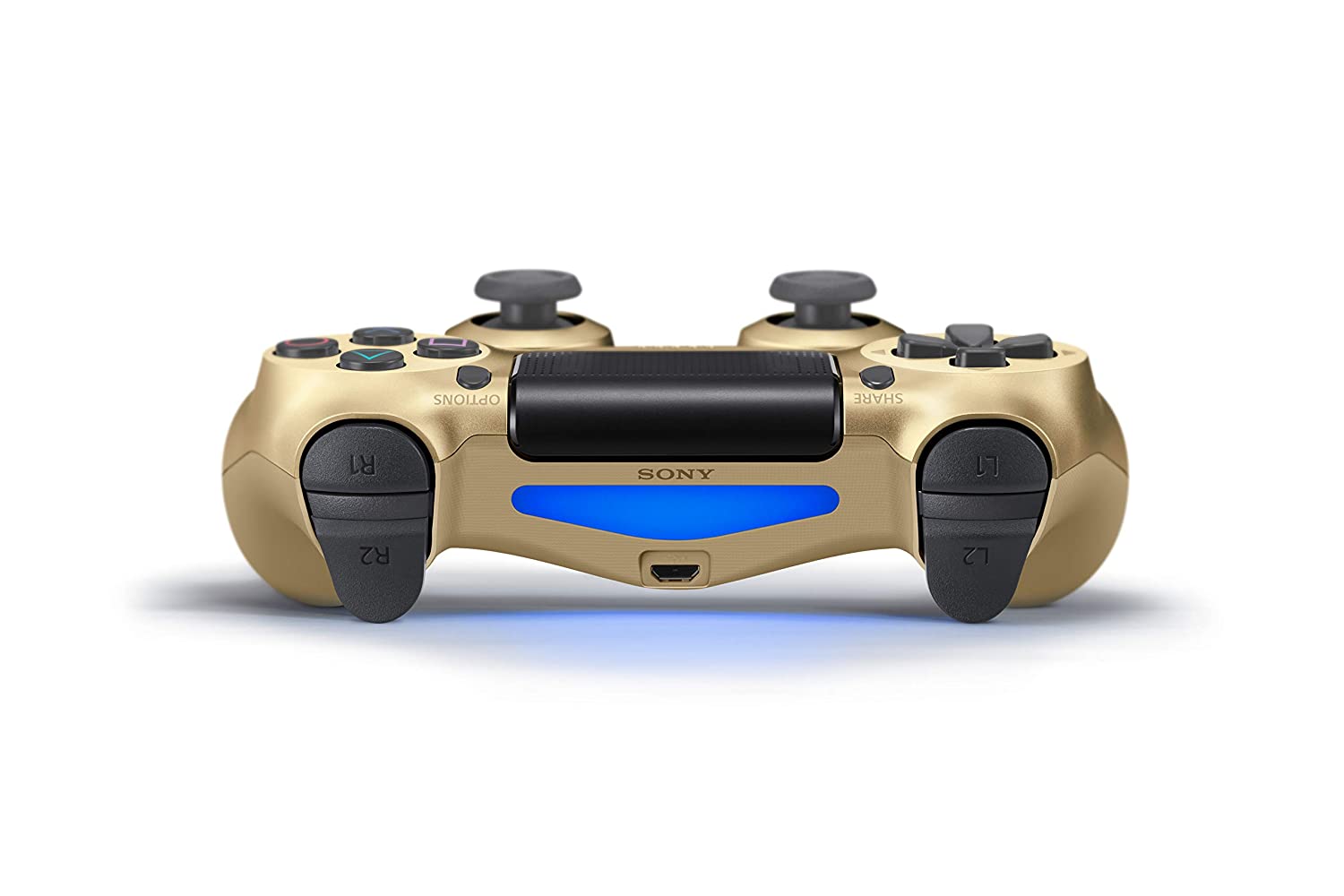 Original PlayStation 4 DualShock 4 Wireless Controller - Gold Edition | Compatible with PS4/PS5 Consoles | Perfect for Gaming, Streaming & Multiplayer Sessions