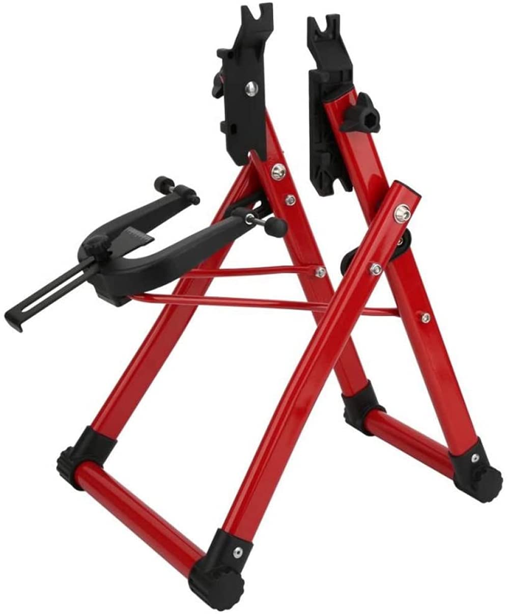 Mavoorick Bike Wheel Truing Stand - Durable Aluminum Alloy Bicycle Tire Truing Tool for 16