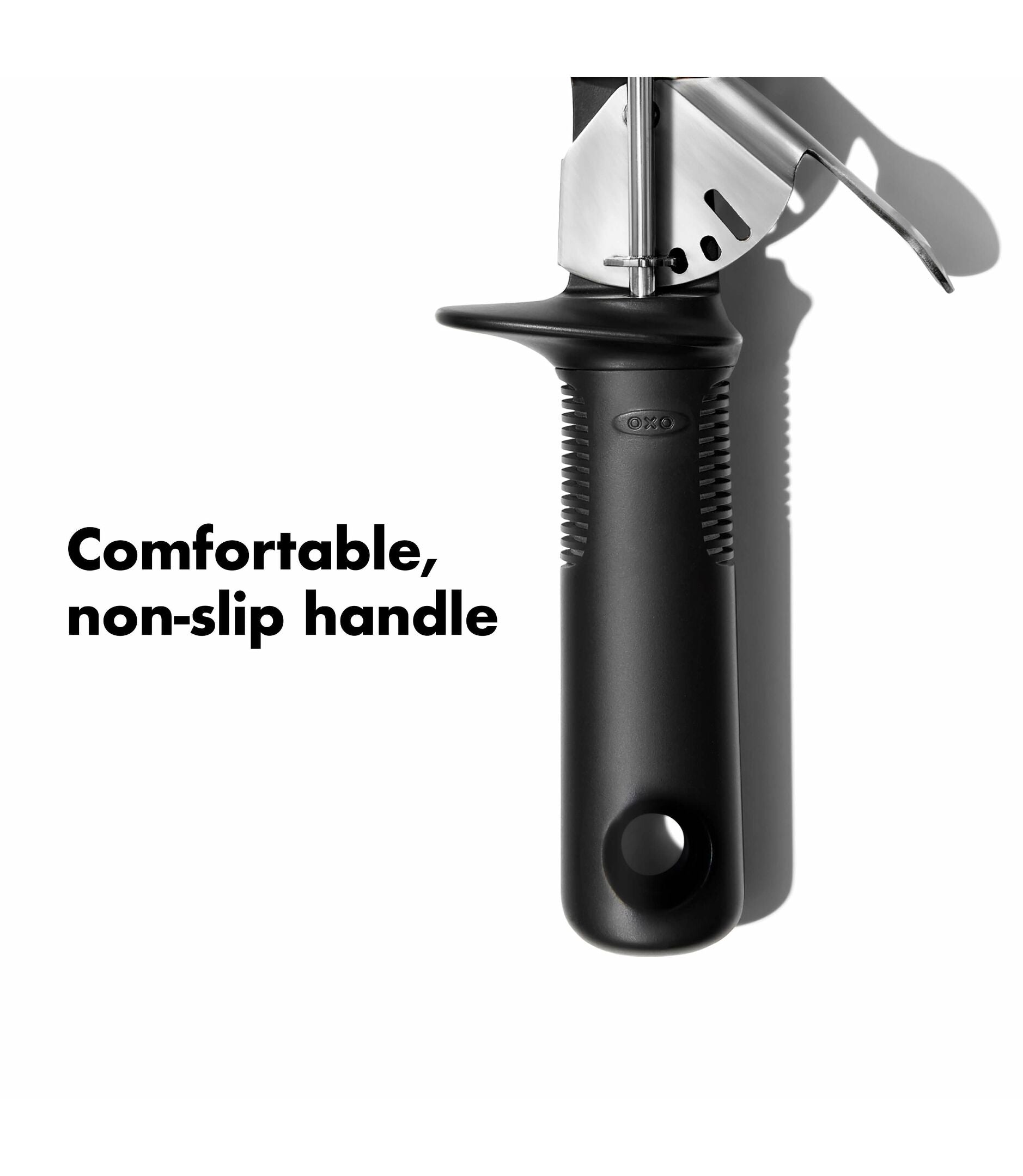 Premium Stainless Steel Ice Cream Scoop with Ergonomic Handle - Perfect for Scooping Hard Ice Cream, Gelato, Sorbet & Cookie Dough - Ideal for Home Kitchens, Ice Cream Shops & Dessert Parlors
