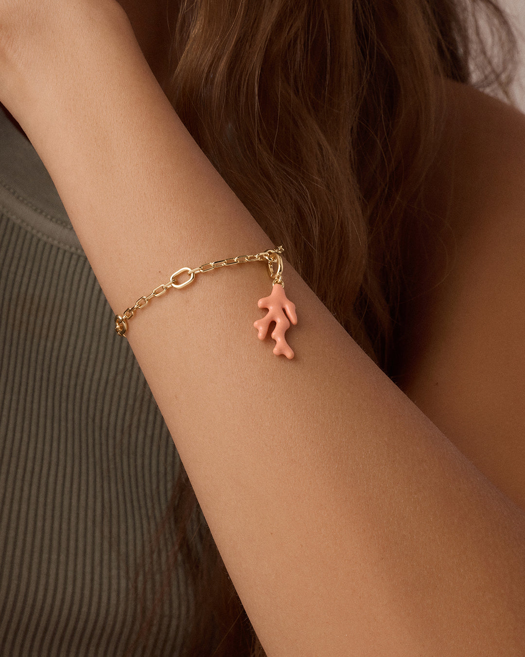 Coral Parker Charm Necklace - Elegant & Stylish Jewelry for Women | Perfect for Gifts, Parties & Everyday Wear