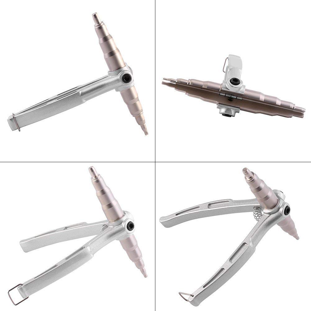 Yosoo Copper Pipe Tube Expander - Stainless Steel Mandrel Manual Expanding Tool for HVAC & Refrigeration Installation, Maintenance & Repair | AC Pipe Swaging Tool for Professional Technicians & DIY Home Projects
